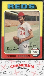 Pedro Borbon 1975 Topps #157 Cincinnati Reds - Picture 1 of 2