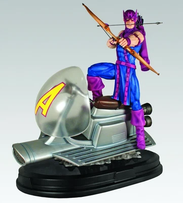 Gentle Giant Hawkeye On Sky Cycle 12" Statue Marvel Limited Edition #20/160 - Image 1 of 4