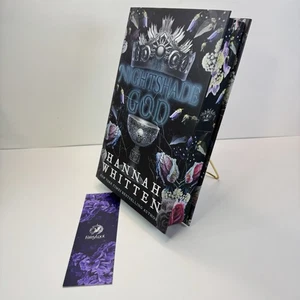 The Nightshade God Hannah Whitten SIGNED 1st/1st HC DJ 2025 Fairyloot Exclusive - Picture 1 of 21