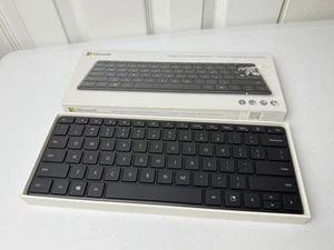 Microsoft Designer Kompaktowa klawiatura Bezprzewodowa Bluetooth Windows PC Mac w pudełku Nowa - Zdjęcie 1 z 7