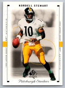1999 SP Authentic Kordell Stewart Pittsburgh Steelers #67 - Picture 1 of 2
