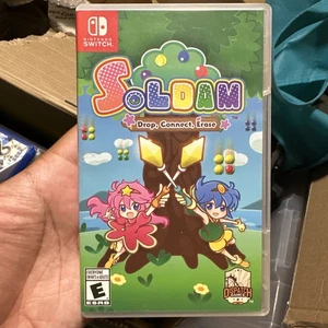 Soldam: Drop, Connect, Erase (Nintendo Switch, 2017) Damaged Case - Picture 1 of 6