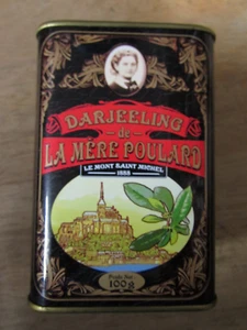 DARJEELING DE LA MERE POULARD CADDY - LE MONT SAINT MICHEL - EMPTY TIN - - Foto 1 di 4