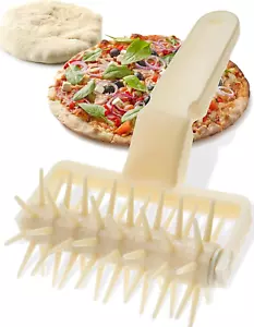 Docker de masa de pizza, rodillo de pizza con púas, herramienta de acoplamiento de pizza para el hogar y comunicaciones - Imagen 1 de 12