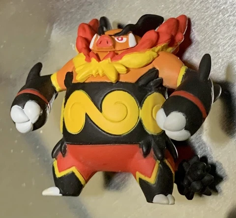 EMBOAR Pokemon TOMY Mini Figures - OFFICIAL GENUINE Authentic Rare Vintage Cover