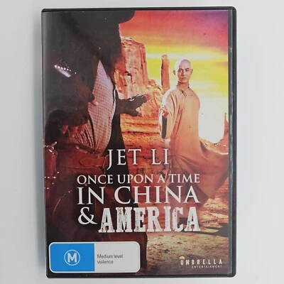 Once Upon A Time In China And America DVD (1997) Jet Li OOP Like New  Region All - Image 1 of 4