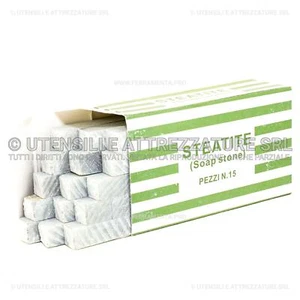 GESSETTO BACCHETTE di STEATITE per SEGNARE e MARCARE su METALLI FERRO SOAP STONE - Foto 1 di 2