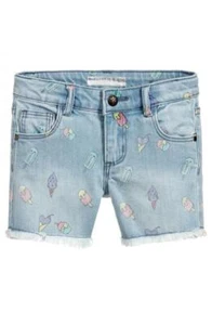 -50% GUESS Jeans Shorts ICECREAM Gr. 98/3Y~NEU~NP 39,95 € - Bild 1 von 2