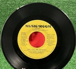 Kenny Roberts The Country Polka/Just Call Me Country 45 vinyl U-19891 Music Room - Picture 1 of 6