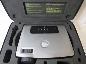 Dell DLP Front Projector Model 2400MP w/ Case Accessories & Remote 100-240VAC - Picture 1 of 14