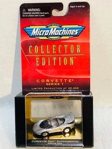 Micro Machines Series 1 Corvette Indy Experimental Opening Hood, MIB - Picture 1 of 7