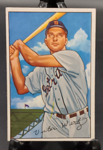 1952 Bowman, Vic Wertz #55, Detroit Tigers, Excellent, RMBCollectables