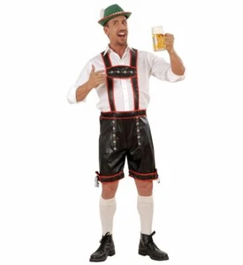 Lederhosen Look Costume Small 80s Film TV Fancy Dress Costume - Picture 1 of 1