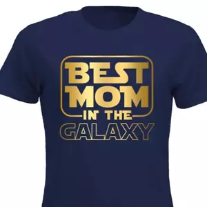 Beste Mama in der GALAXY GOLDEN Edition T-Shirt Geschenk zum Muttertag Geburtstag Weihnachten - Bild 1 von 13