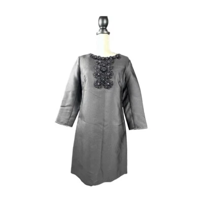 Leon Max Limited Edition Black 3/4 Sleeve Dress Size 6 - Image 1 of 4