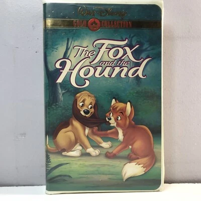 The Fox & the Hound VHS Disney Video Tape Gold Collection Movie VTG Clamshell - Image 1 of 4