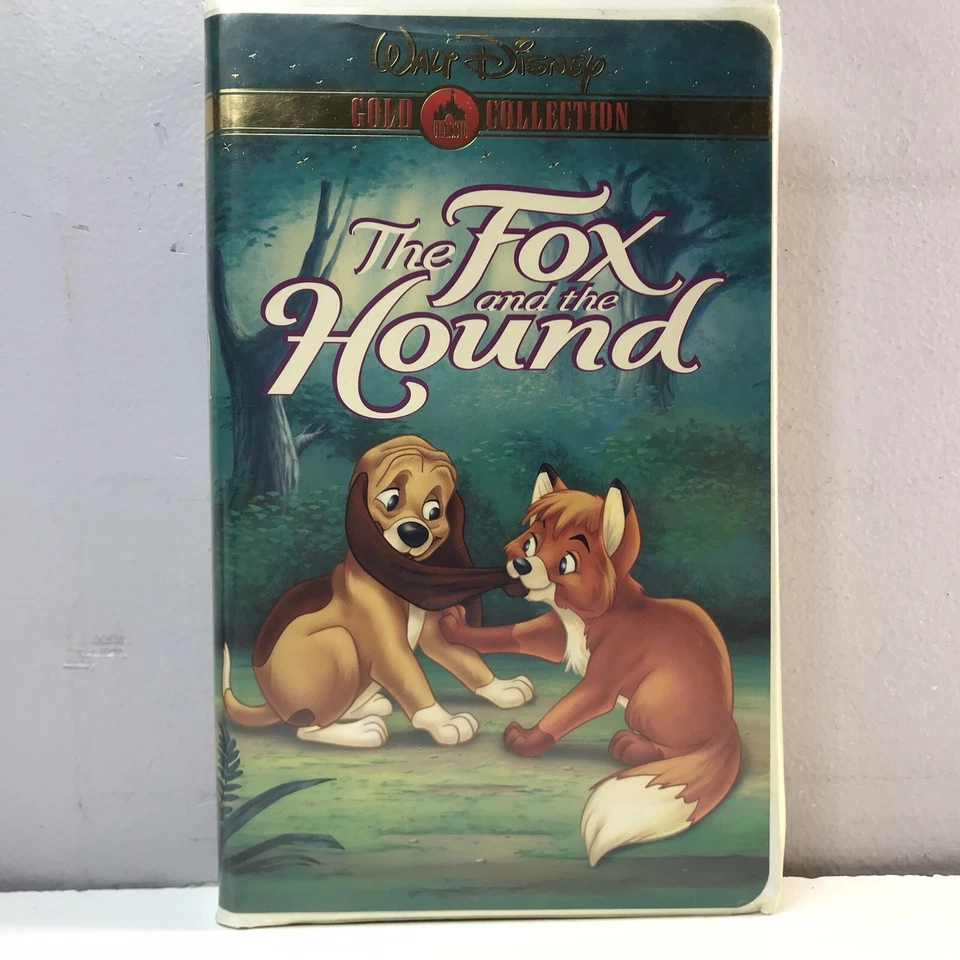 The Fox & the Hound VHS Disney Video Tape Gold Collection Movie VTG Clamshell - Image 1 of 4