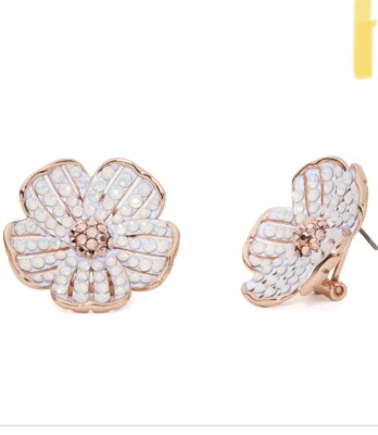 $78 PENDIENTES KATE SPADE FLOR PÉTALOS BRILLANTES JK1 Foto 1 de 2