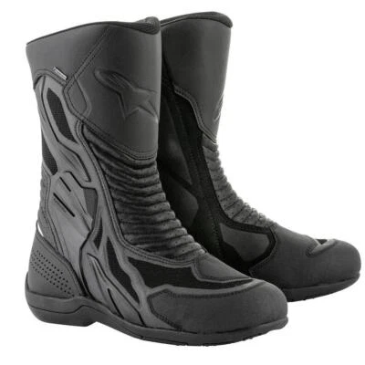 Alpinestars Air Plus V2 Gore-Tex XCR Black Boots - Imagem 1 de 4
