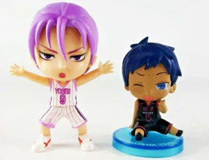 Kuroko's Basketball Mini Figure Daiki Aomine Atsushi Murasakibara Bandai - Picture 1 of 6