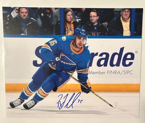 Robby Fabbri St Louis Blues Signed 8x10 NHL Photo. COA - Picture 1 of 1