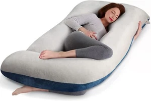 Almohada de embarazo para la maternidad y Mujeres embarazadas Cuerpo completo - Picture 1 of 7