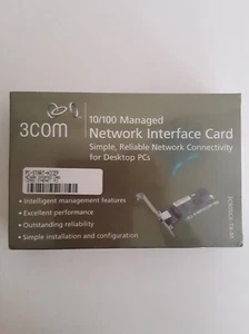 3Com/Netzwerkkarte/3C905CX-TX-M (10/100 verwaltet) NEU VERSIEGELT - Bild 1 von 7