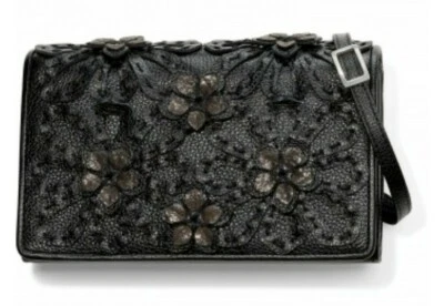 ORGANIZADOR BANDOLERA BRIGHTON GLORY OF THE GARDEN CUERO EMBELLECIDO NUEVO CON ETIQUETAS PRECIO DE VENTA SUGERIDO POR EL FABRICANTE 350 $ Foto 1 de 4