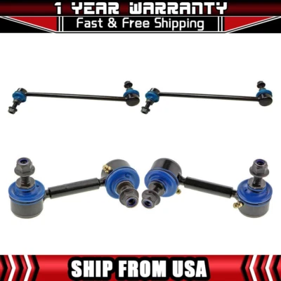 Kit de eslabones de barra estabilizadora delantera trasera derecha derecha Chrysler 200 2015 2016 2017 4 X Mevotech Foto 1 de 4