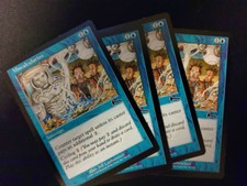 Miscalculation x4 Magic cards MTG Urza's Legacy unplayed playset 4x