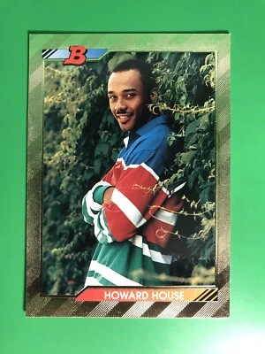 1992 Bowman Howard House FOIL, RC #581 Milwaukee Brewers - Image 1 of 2
