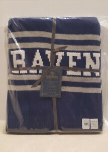HARRY POTTER Knit Throw Blanket 50x60, Ravenclaw Pottery Barn Teen New with tags
