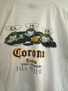 Vintage Corona Extra Cancun Mexico Tee (Size XXL) single stitch - Picture 1 of 10