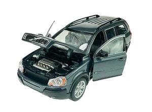 WELLY VOLVO XC90 SILBER 1:24 DIE CAST METALL MODEL NEU IM KASTEN - Picture 1 of 6