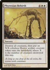 Phyrexian Rebirth Mirrodin Besieged NM White Rare MAGIC MTG CARD ABUGames