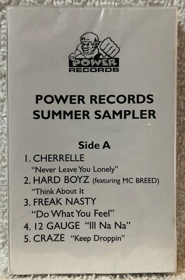Power Records Summer Sampler CASSETTE BRAND NEW! SEALED! Freak Nasty Cherrelle - Image 1 of 3