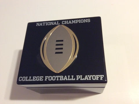 2014 Ohio State St. Buckeyes National Champions Football Ring Box Jostens Cover
