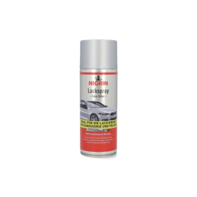 Lackspray Color Silber 400ml NIGRIN Farblack Autolack Spraydose Sprühlack - Bild 1 von 4