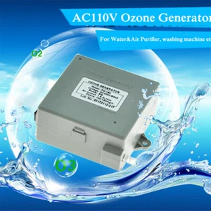 Portable Ozone Generator For Water Air Disinfection Vegetable Washing Machine US - Picture 1 of 9