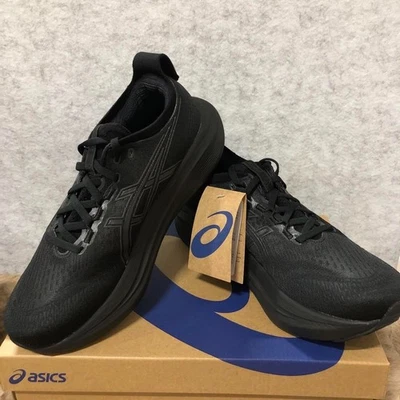 Scarpe da corsa ASICS GEL-NIMBUS 27 1011B958 001 nero/grigio grafite taglia... - Immagine 1 di 4