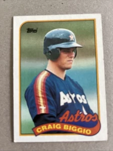 1989 Topps - #49 Craig Biggio (RC) (Z) - Picture 1 of 2