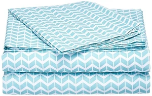 Microfiber Wrinkle Resistant, Soft Sheets with 12" Pocket Modern, All Season,... - Picture 1 of 3