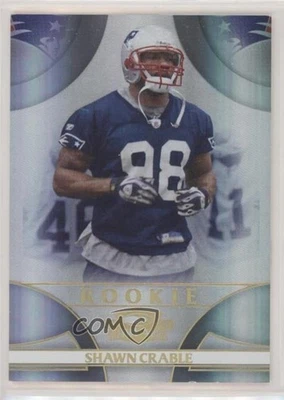 2008 Donruss Threads Rookie Gold Century Proof /50 Shawn Crable #232 Rookie RC - Image 1 of 2
