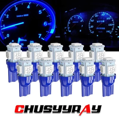 Cuadro de instrumentos medidor hielo aguamarina luz LED 10x para Ford Ranger 95-03 Foto 1 de 4