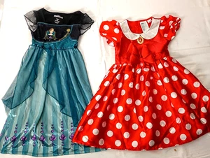 Disney Frozen 2 Princess Anna, Minnie Mouse Girls Dress Size 4T costume Dress Up - Picture 1 of 7