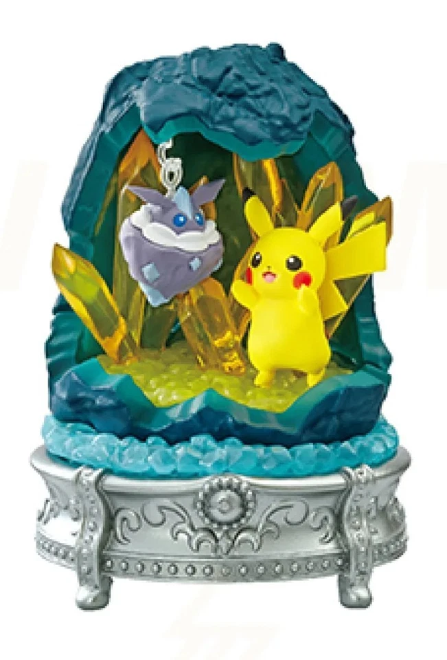 RE-MENT POKEMON GEMSTONE COLLECTION - Leafia (Phyllali) - NEUF