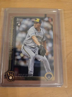 2025 Topps Update Connor Thomas RC #US60 /2025 - Image 1 of 2