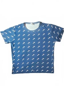 Ellesse Blue Logo Print T-Shirt Size XL Casual Streetwear Tshirt - Picture 1 of 7