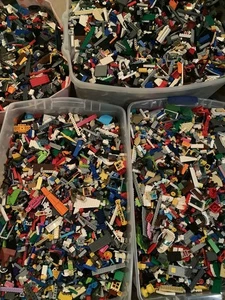 Lego Bulk One Pound Lot Buy Five Pounds Get One Pound Free  - Picture 1 of 6