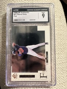 1998 SP Authentic - Future Watch David Ortiz #21 CGC 9 - Picture 1 of 2
